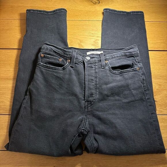 Levi’s wedgie straight jeans button fly 30 - Picture 4 of 10